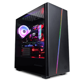 CYBERPOWERPC ELUNA 241V MID TOWER GAMING CASE (Case only)