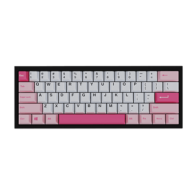 CyberPowerPC Full 121 Key Dye Sub Keycap Set - Rose (Keyboard not included)