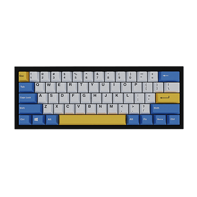 CyberPowerPC Full 121 Key Dye Sub Keycap Set - Royal (Keyboard not included)