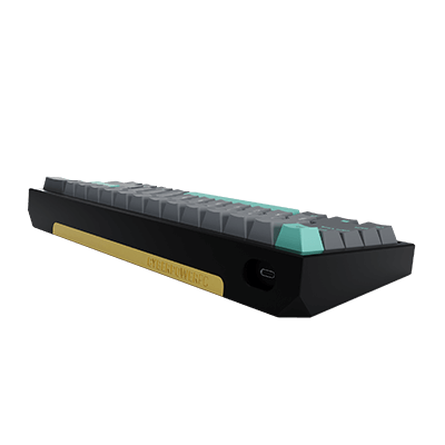 CyberPowerPC Full 121 Key Dye Sub Keycap Set - Dark Tiffany (Keyboard not included)