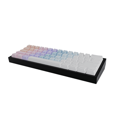 CyberPowerPC Full 121 Key Dye Sub Keycap Set - Pastel Gradient (Keyboard not included)