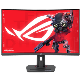 32" ASUS ROG Strix XG32WCS QHD 2560x1440, Curved, 180Hz (Above 144Hz), 1ms (GTG), Fast VA FreeSync Gaming Monitor