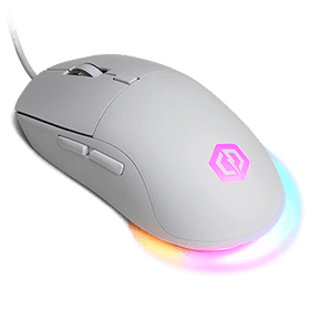 CyberPowerPC Elite M2 RGB Gaming Mouse - White