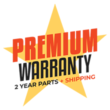 FREE Premium Warranty 2 Year Parts Warranty $39 Value