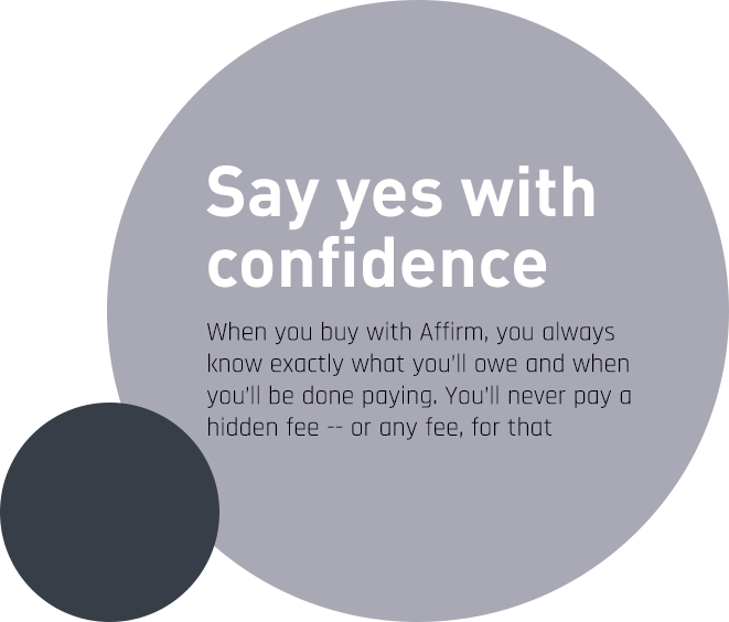 Say yes with confidence
